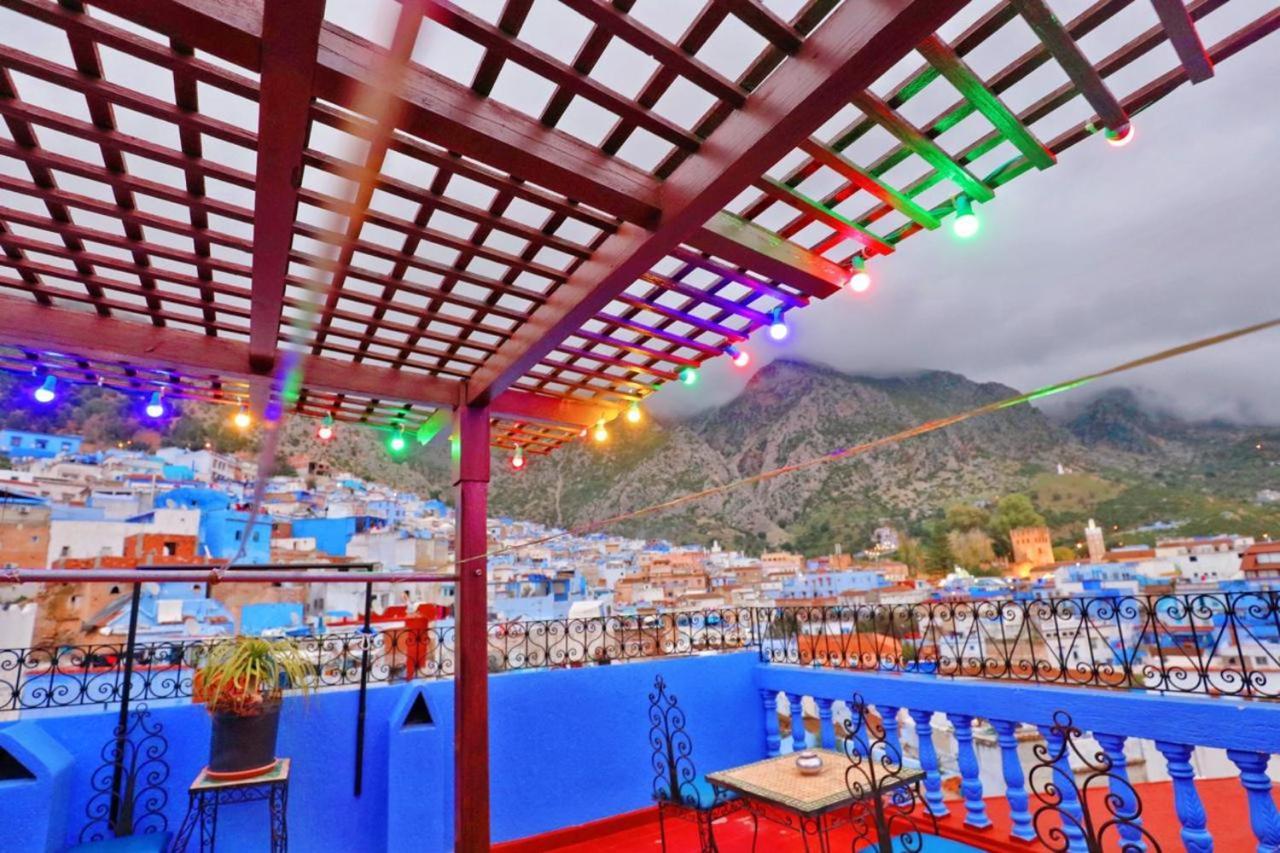 Aymane Rooftop Budget Panoramic Hotel Шефшауэн Экстерьер фото