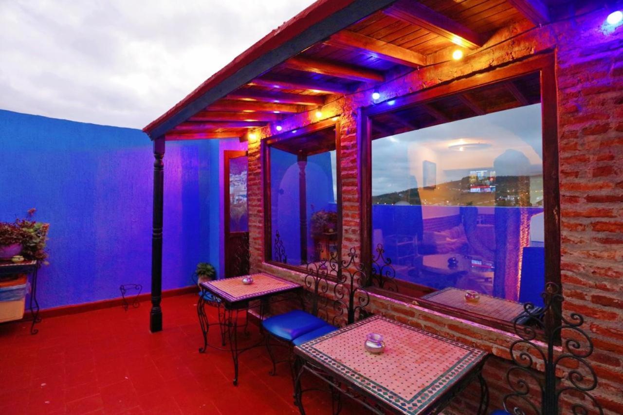 Aymane Rooftop Budget Panoramic Hotel Шефшауэн Экстерьер фото