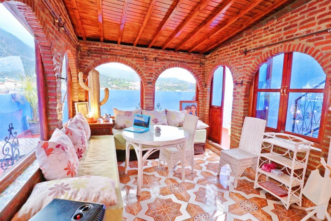 Aymane Rooftop Budget Panoramic Hotel Шефшауэн Экстерьер фото